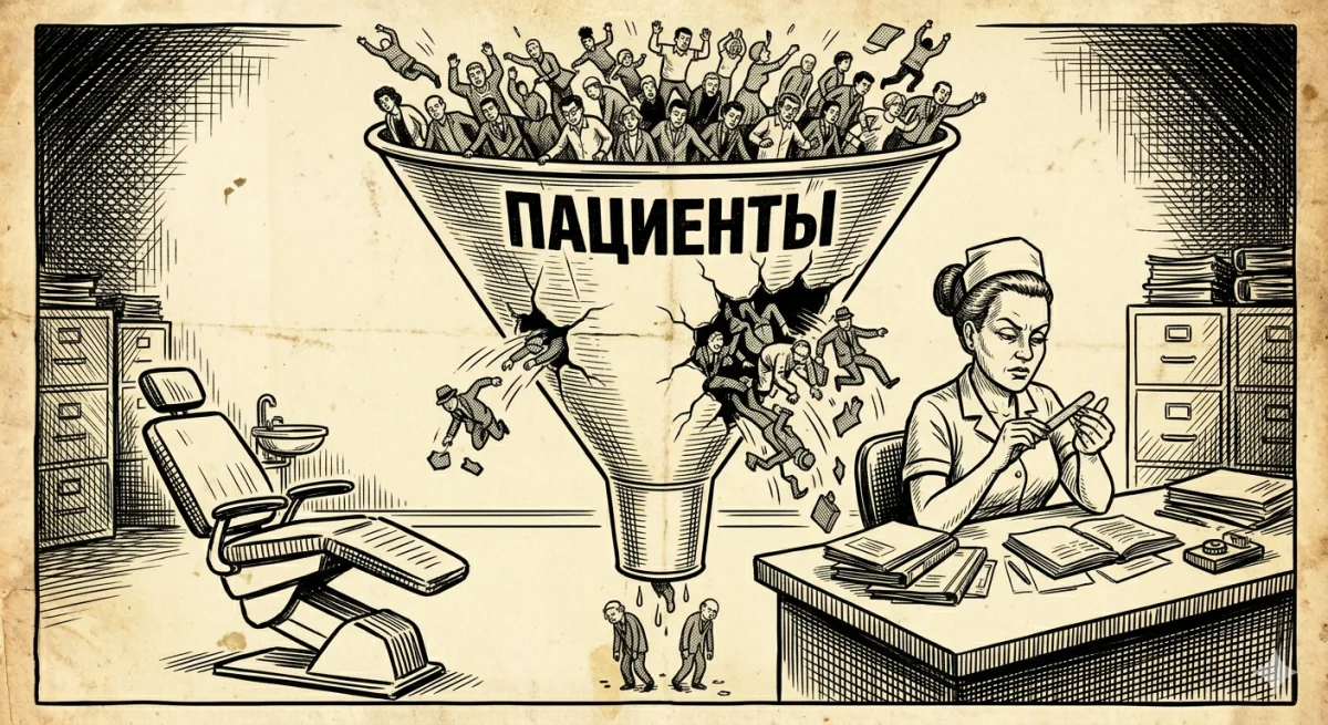 Воронка продвижения стоматологии: от клика до пациента